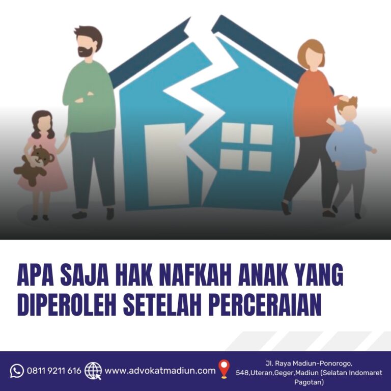 Apa saja Hak Nafkah Anak yang diperoleh setelah perceraian?
