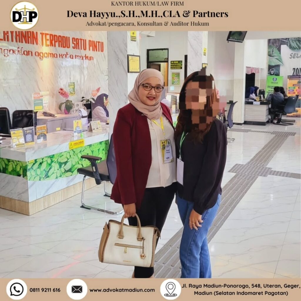 Sidang Hak Asuh Anak dan Nafkah Pengacara Advokat Madiun Deva Hayyu S.H.,M.H